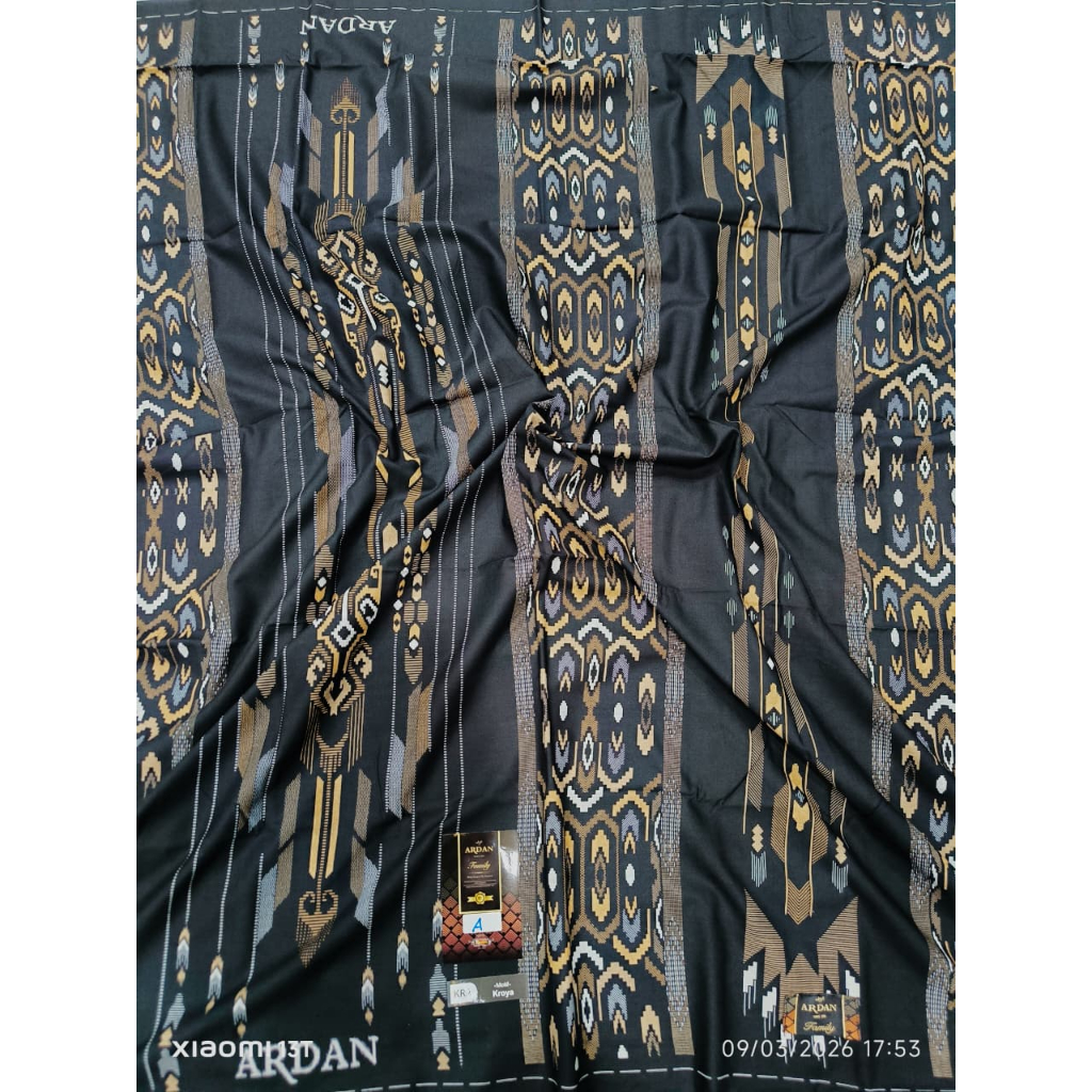 NEW SARUNG ARDAN FAMILY BLACK SERIES