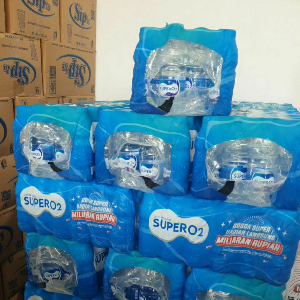 Super O2 Botol Mini 200ml | Air Super O2 Botol | Super O2 Mini 220ml