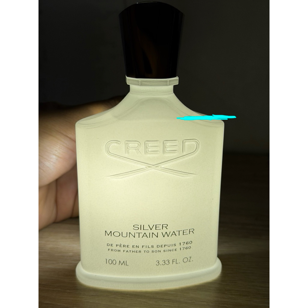 preloved creed silver mountain water