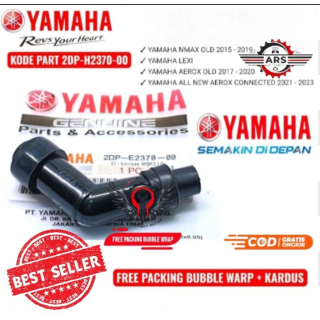 CANGKLONG BUSI/TUTUP BUSI 2DP YAMAHA NMAX OLD,LEXI,AEROX,