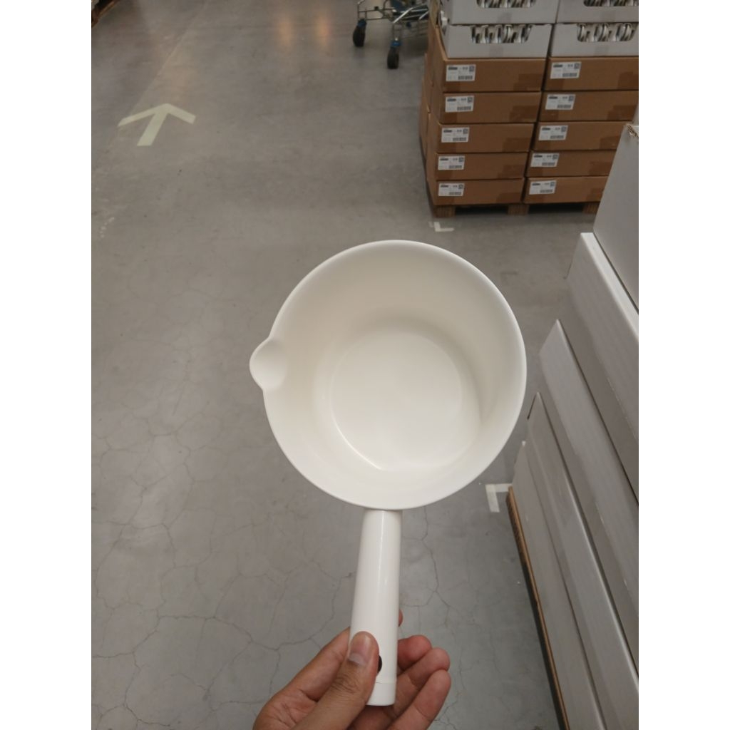 Gayung Plastik Tebal Premium Kualitas Tinggi Panjang 27cm - Putih