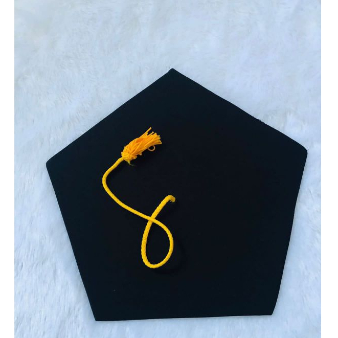 Topi Wisuda Anak Tk - Sd Perlengkapan Wisuda Termurah | Topi Toga Wisuda Bahan Matadoe Tebal