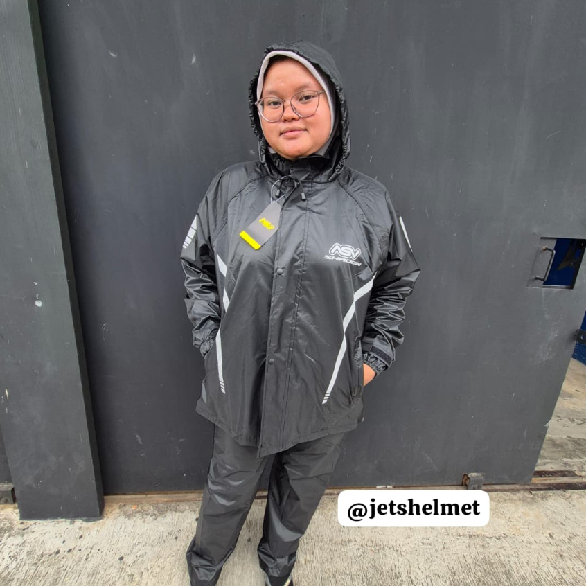 JAS HUJAN ASV SHADOW IJAS HUJAN ASV SHADWO FIBER PVC