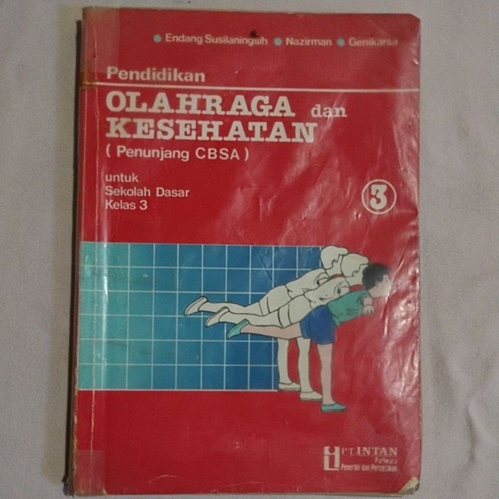 Buku Pendidikan Olahraga dan Kesehatan Penunjang CBSA untuk SD Kelas 3 (Buku Klasik Jadul)