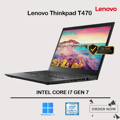 Lenovo ThinkPad T470 i7 Gen 7 RAM 8GB SSD 256GB VGA NVIDIA – Laptop Bisnis & Multimedia