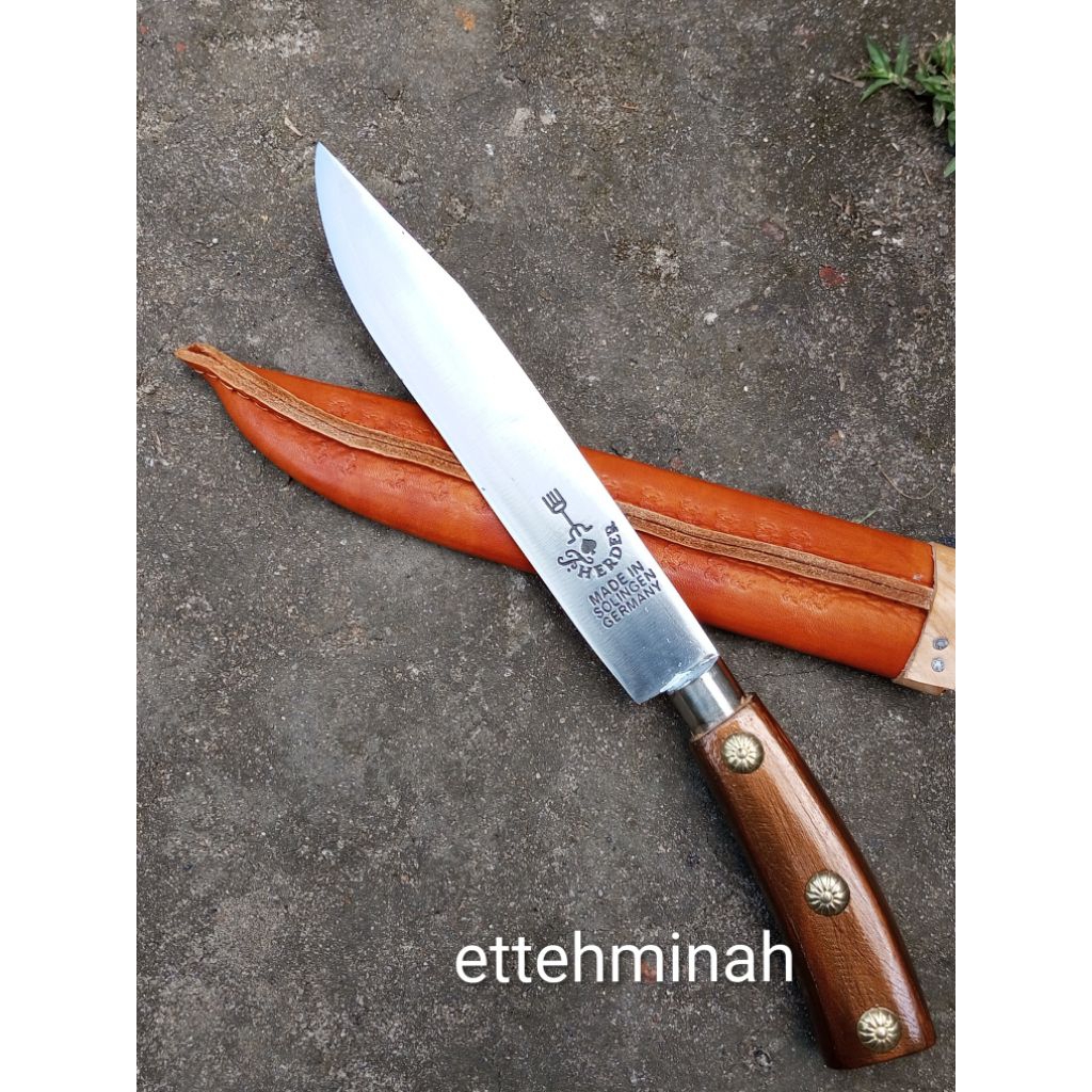 pisau dapur pengiris bawang herder original 28 cm