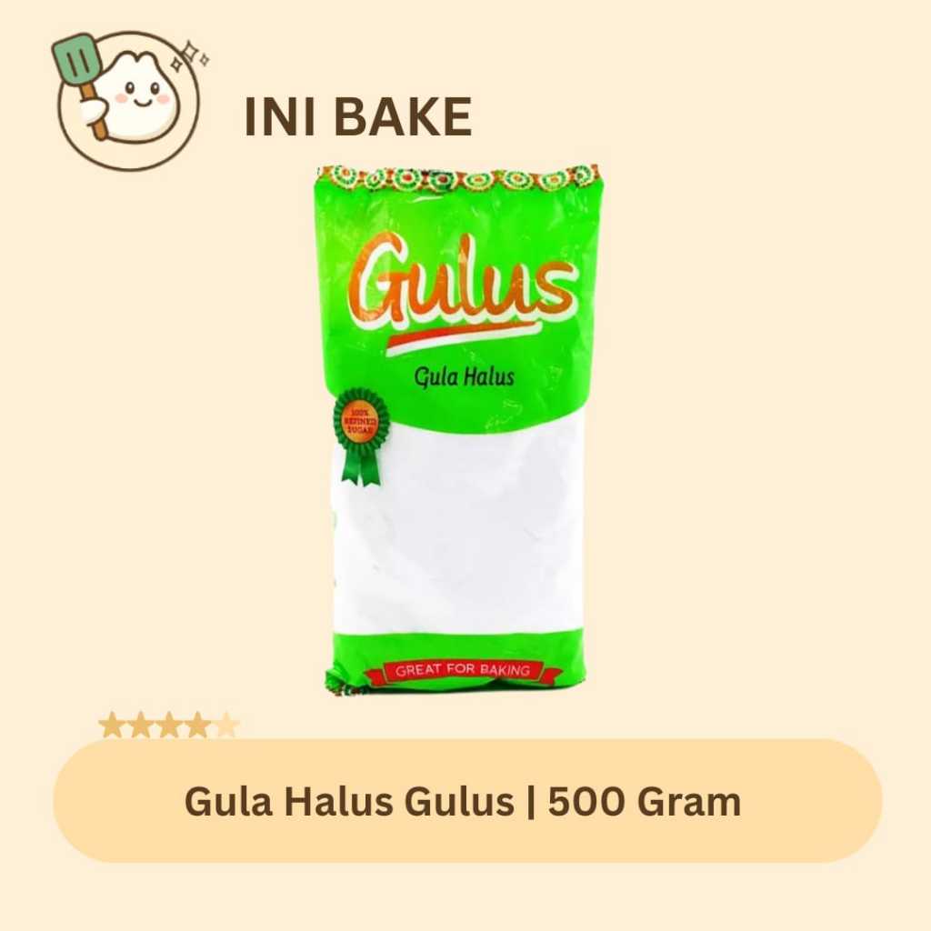 Gula Halus Gulus 500g | Icing Sugar Baking Donat Buttercream Kue Kering