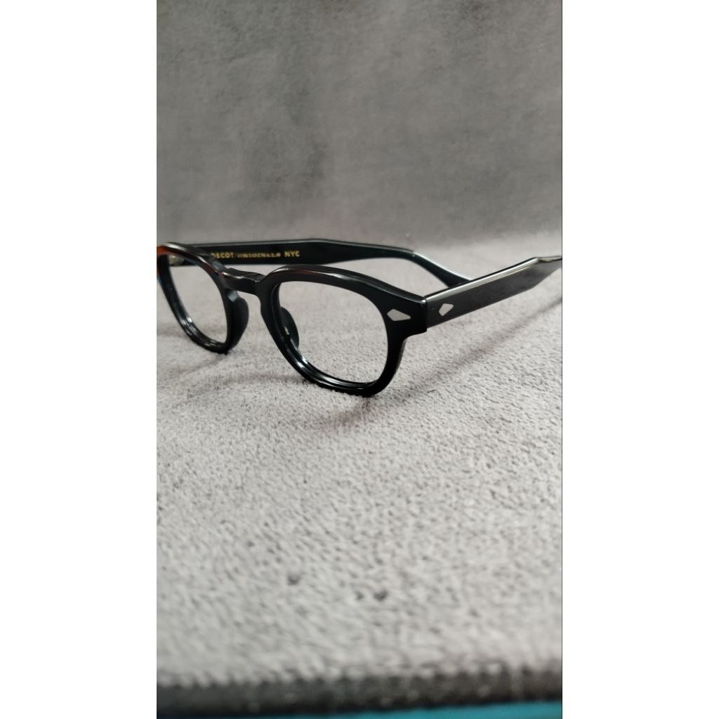 kacamata frem second original moscot lemtos black (size 44-24-140)
