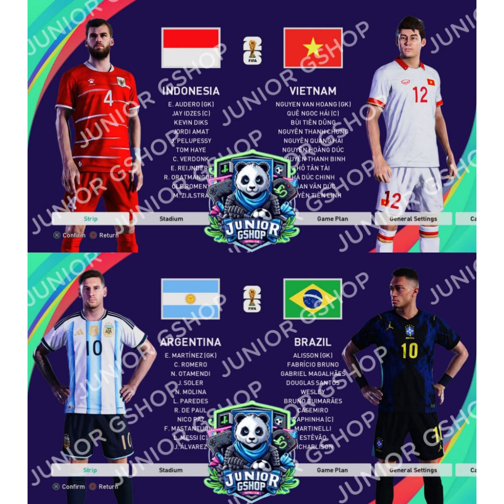 OF PATCH PES 2021 UPDATE TERBARU PS4 & PS5 ORIGINAL ONLY (Bukan utk PS4 Bajakan/HEN)