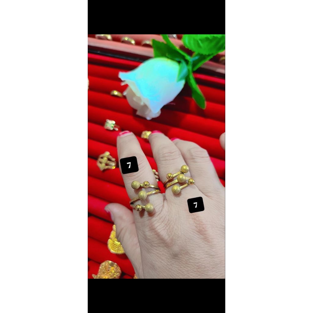 cincin titanium asli