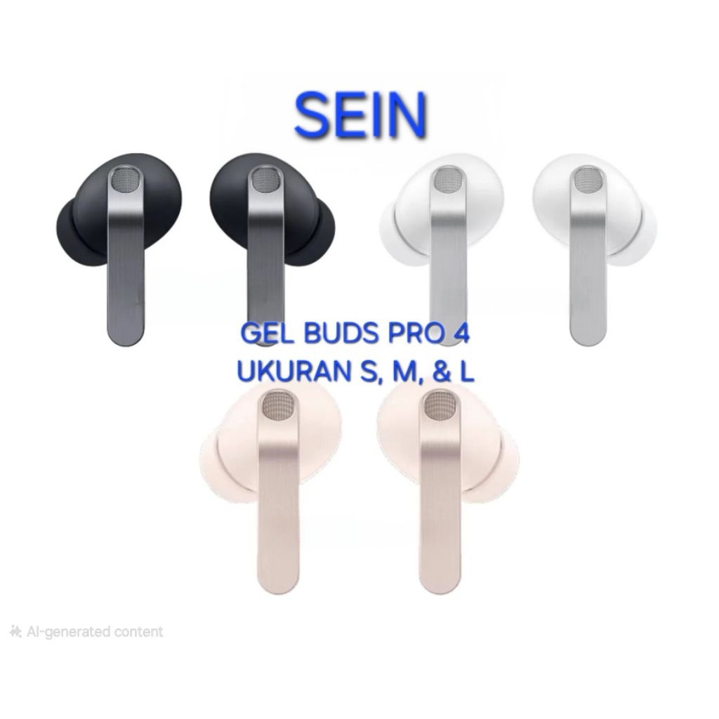 SEIN Original Resmi Earbud Eartips Ear Gels Silicone Samsung Galaxy Buds Pro 4 SM-R640