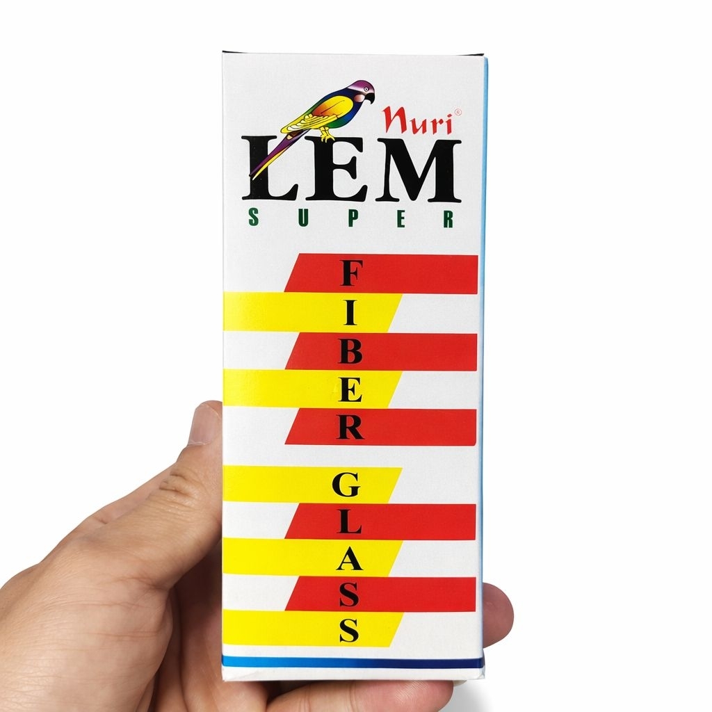 Lem Fiber Glass Nuri / Lem Fiber Glass / Lem Fiber komplit / Lem Super