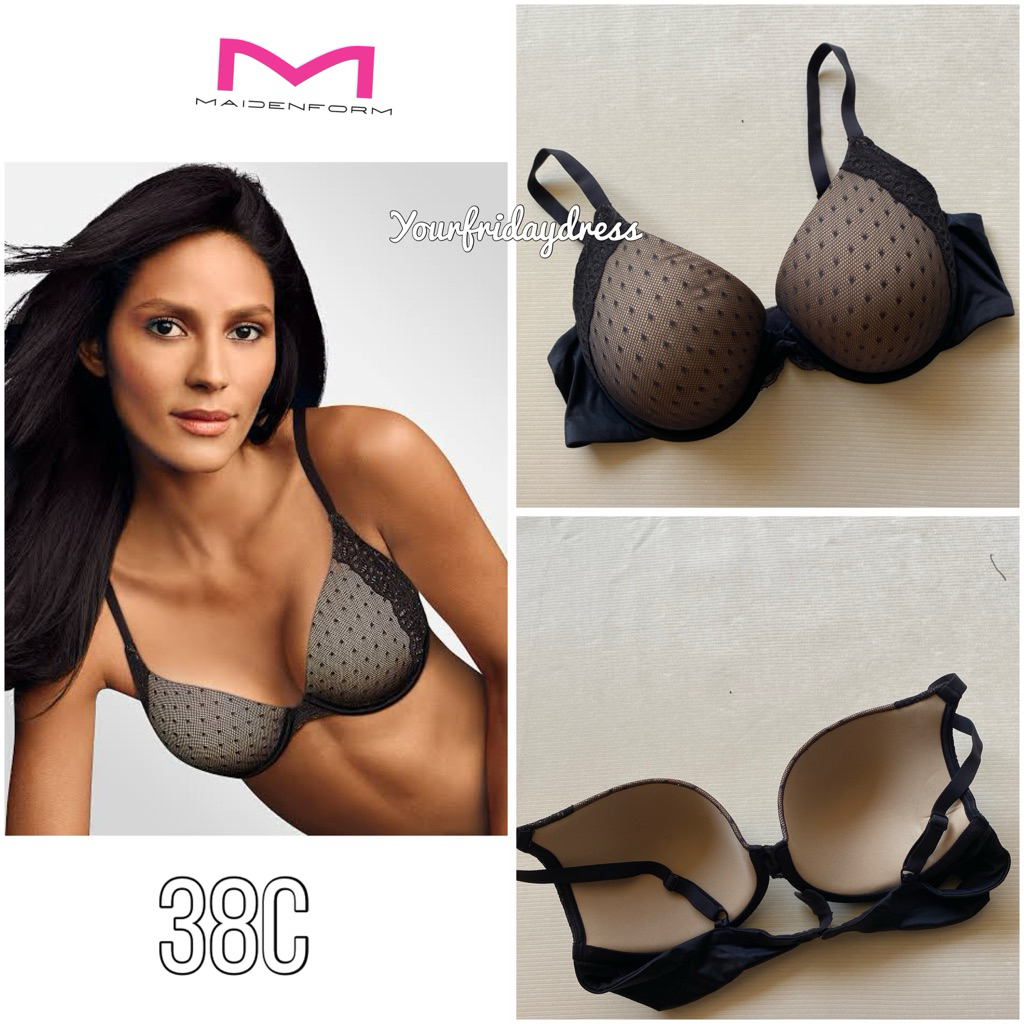 Last Piece Maidenform lace bra (USA brand) Lightweight Bra wired bra with pads beha renda berkawat d