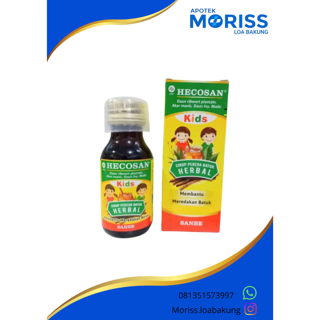 Hecosan Kids Sirup 60 ml