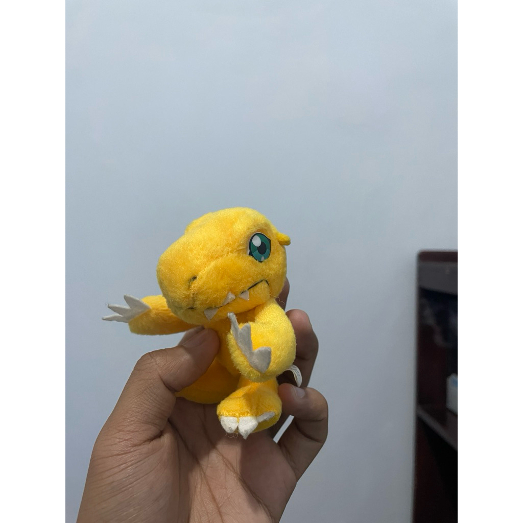 BONEKA DIGIMON AGUMON BANDAIIII