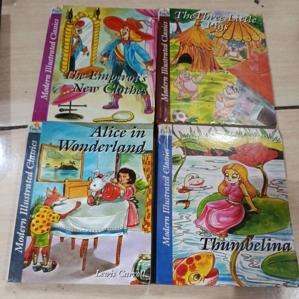 buku cerita bahasa Inggris great illustrated classics Alice in Wonderland