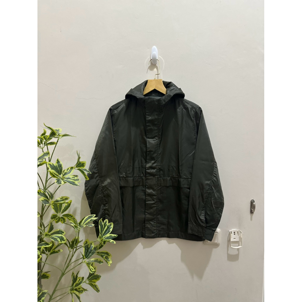 Parka Army Clef De Sol Parasut Semi Windbreaker Original Preloved