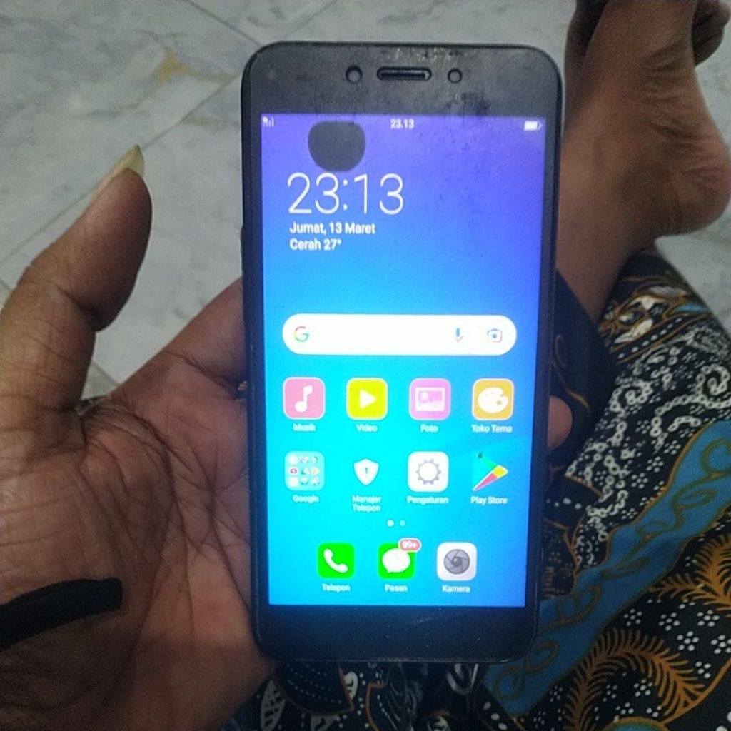 oppo a71 ram 2/16 minus nurmal murah