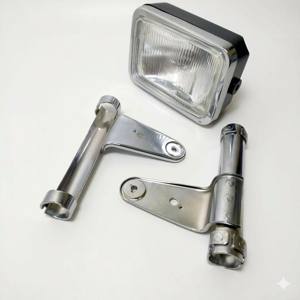 Paket Set Rx King Cobra Lampu Depan Breket Lampu Rx King Cobra Rx King Lama