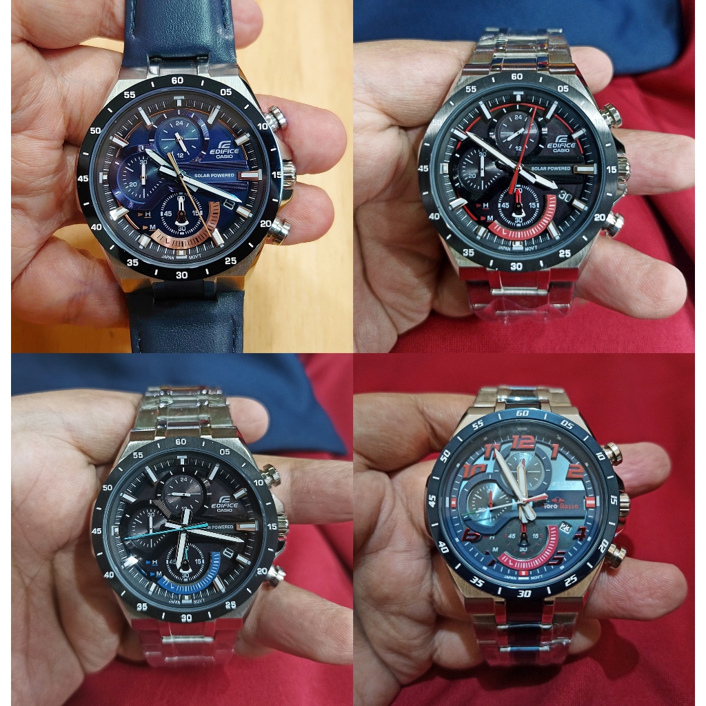 Jam Tangan Pria C*s*o ED*F*C* EQS-920 EQS-920BL-2A EQS-920DB-1A EQS-920DB-1B EQS-920TR-2A Chronograp