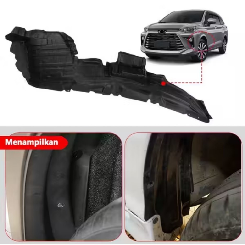 EMGI 7911 LINER FENDER DEPAN/SPAKBOR/SLEBOR FRONT ALL NEW AVANZA/AVANZA TYPE G/TIPE E/XENIA 2012-201