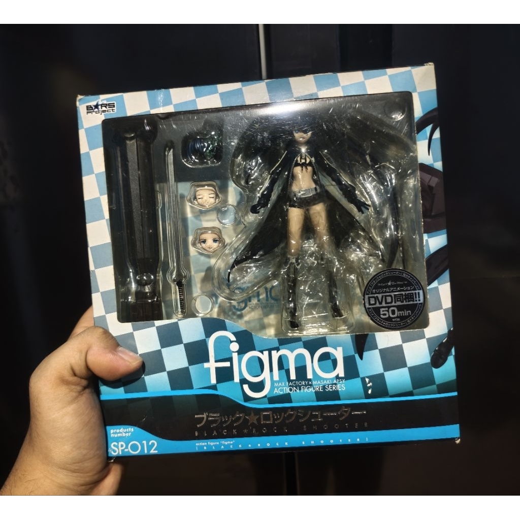 Figma Black Rock Shooter MSIB | Action Figure Figma SP-012 Black Rock Shooter NEW SEGEL