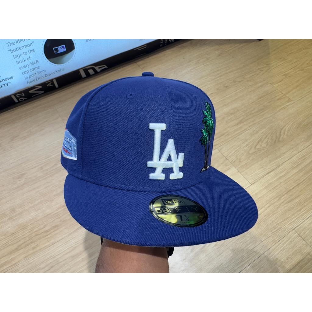 Topi New Era 59Fifty Los Angeles Dodgers City Pack Dark Royal Fitted Cap