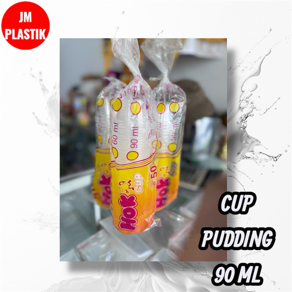 Hok cup pudding 60 ml dan 90 ml