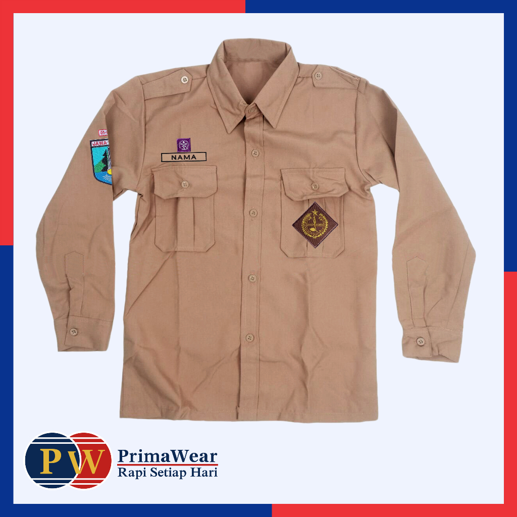 Seragam Pramuka Laki-Laki Tingkat SMA/MA