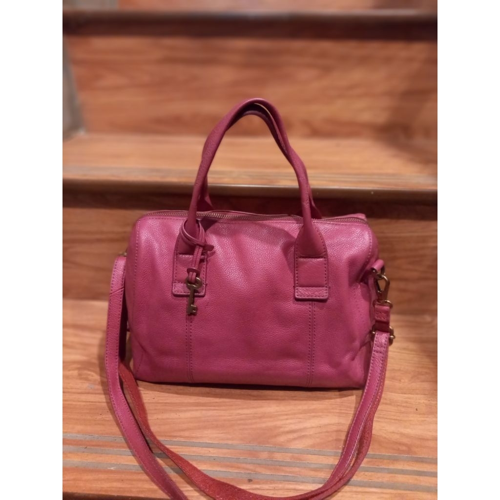 Fossil satchel preloved