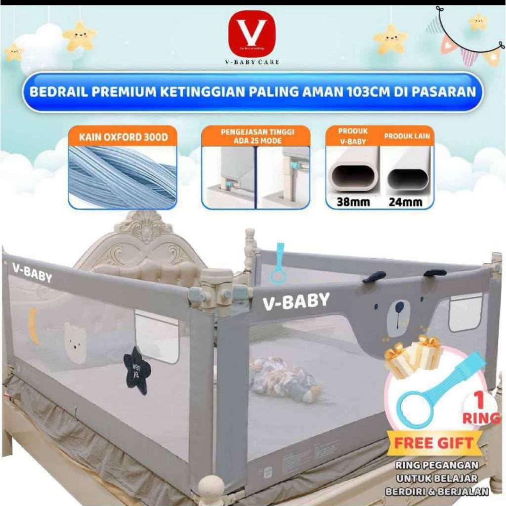 pagar pengaman kasur