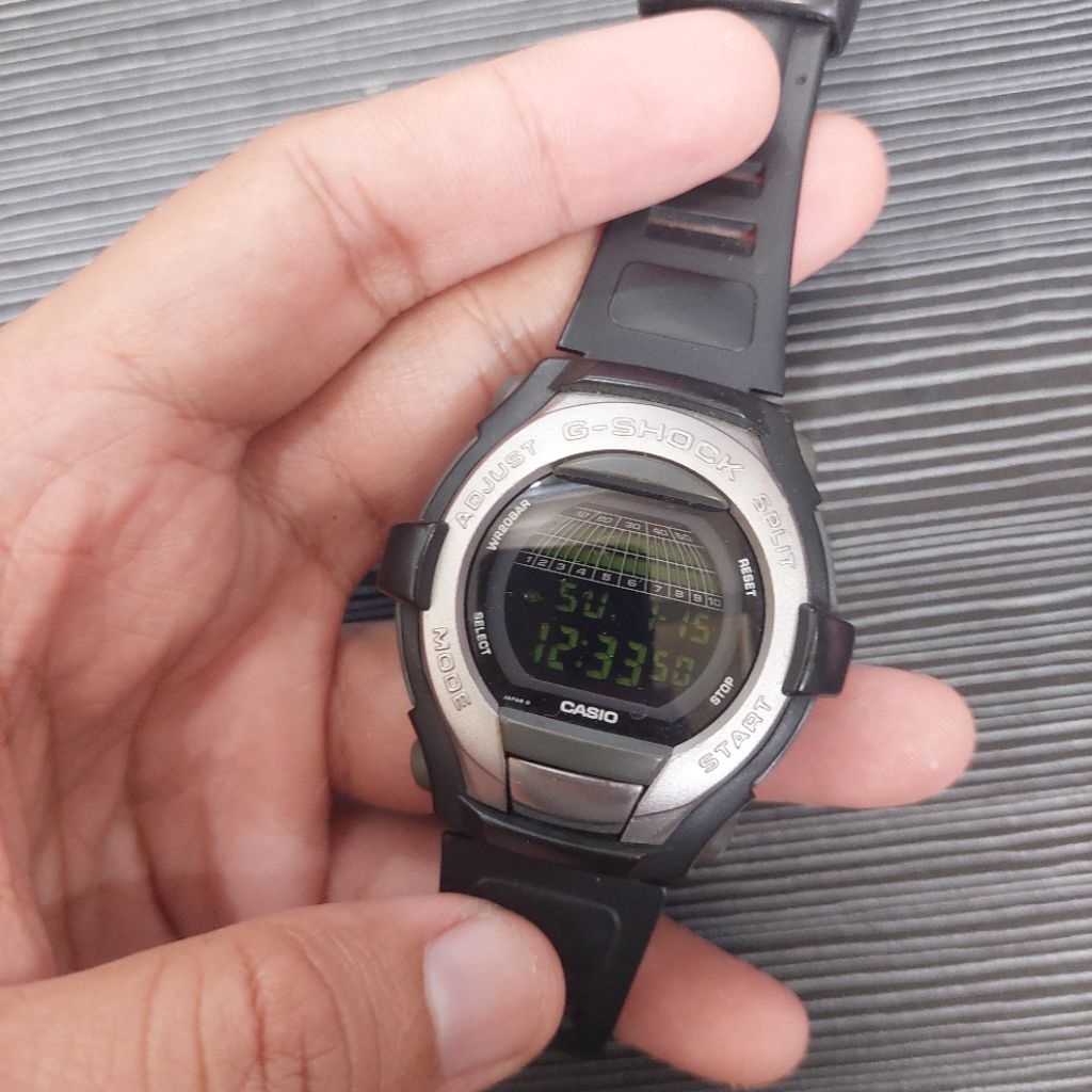 G-Shock GT-001 Black Vintage Original Second Preloved Mulus