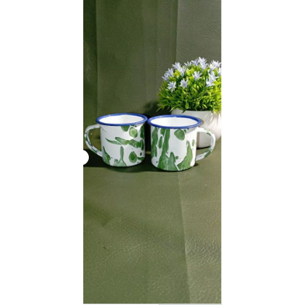 TERLARIS CANGKIR MUG SENG ENAMEL BLIRIK 7 CM