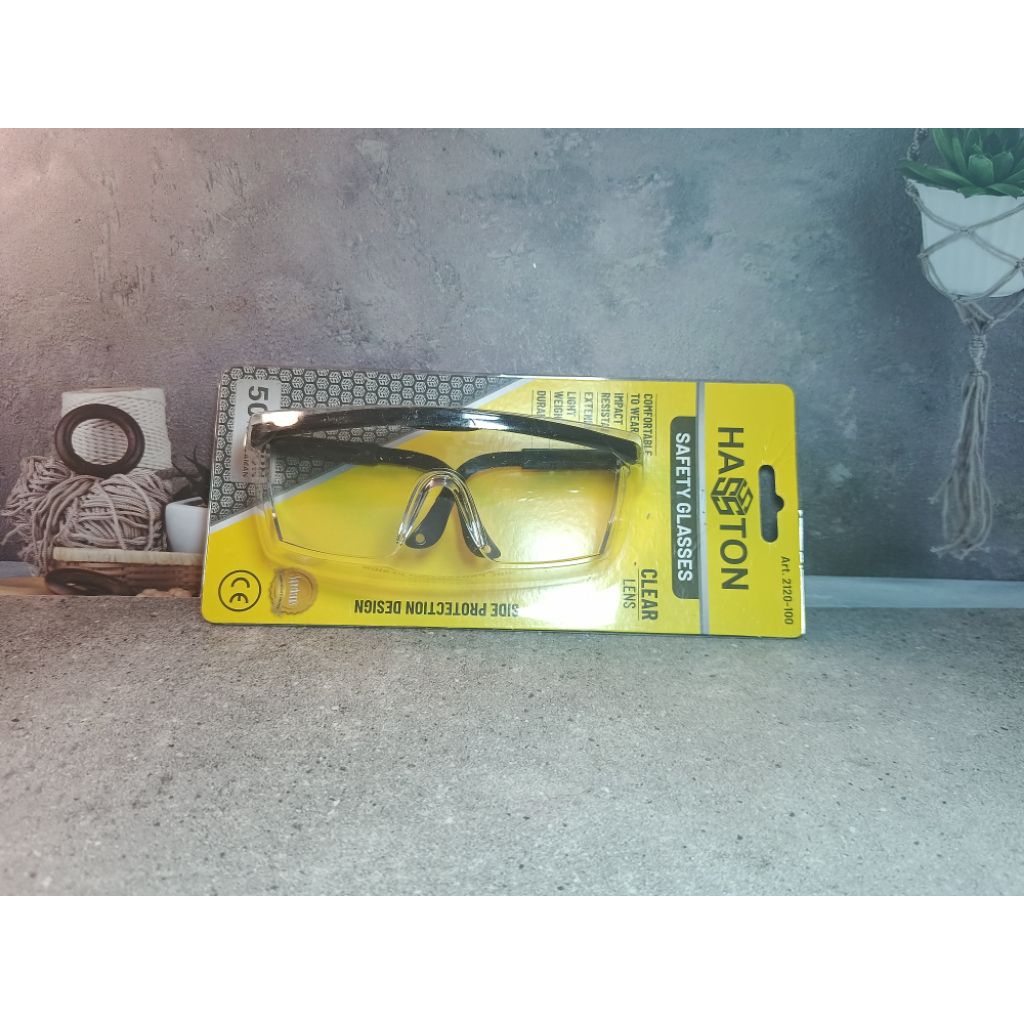 KACA MATA SAFETY HASSTON/KACA MATA MESIN POTONG RUMPUT HASSTON