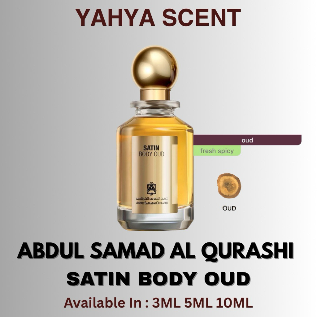 DECANT- Parfum Abdul Samad Al Qurashi Satin Body Oud