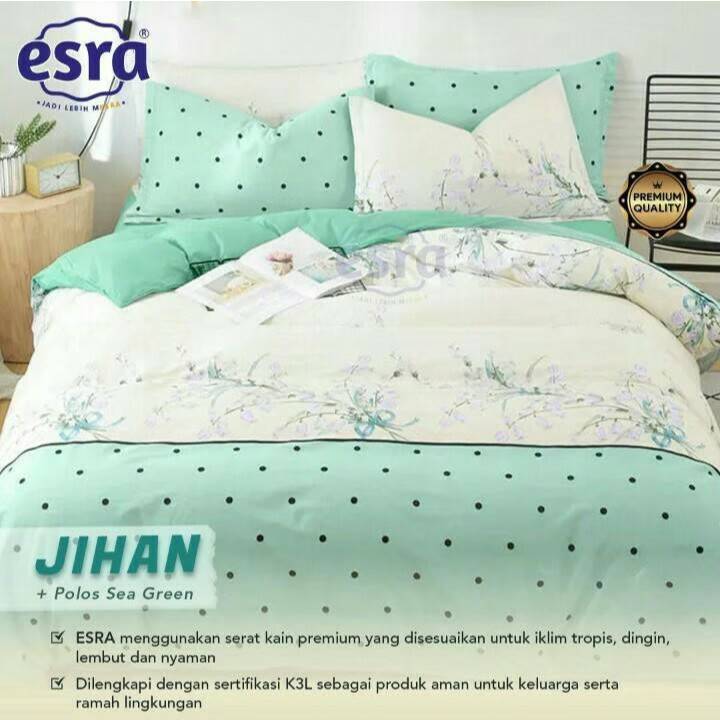 SATU SET Sepray & Bed Cover Katun lokal Dewasa 35 By Karel Prosperity