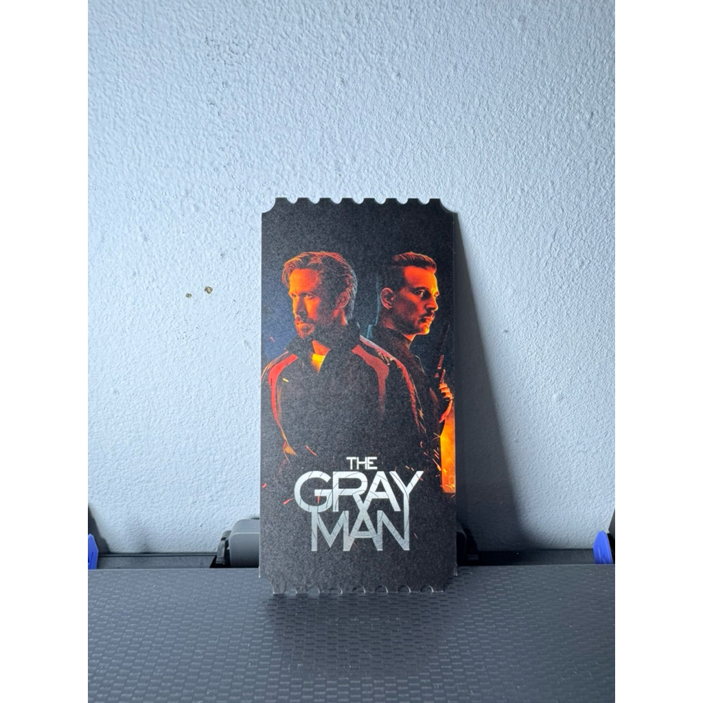 Collectible ticket: The Gray Man original megabox korea