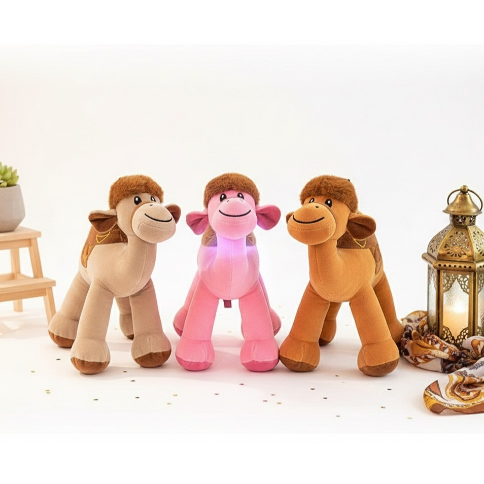 Boneka Unta Lucu Souvenir Haji dan Umrah - Boneka Hewan Khas Arab Saudi
