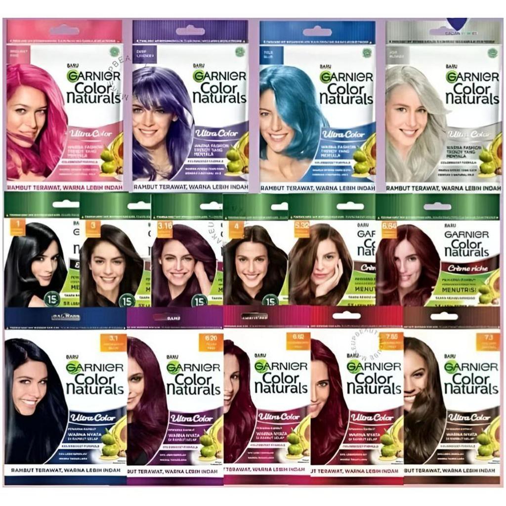 GC Kosmetik GARNIER Color Natural Express Cream / Ultra Color Cat Rambut Sachet