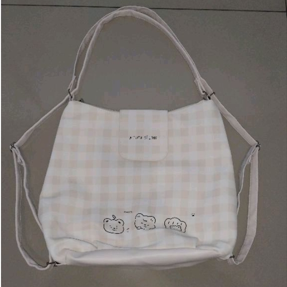 Tas wanita 3 in 1 ransel shoulder bag selempang