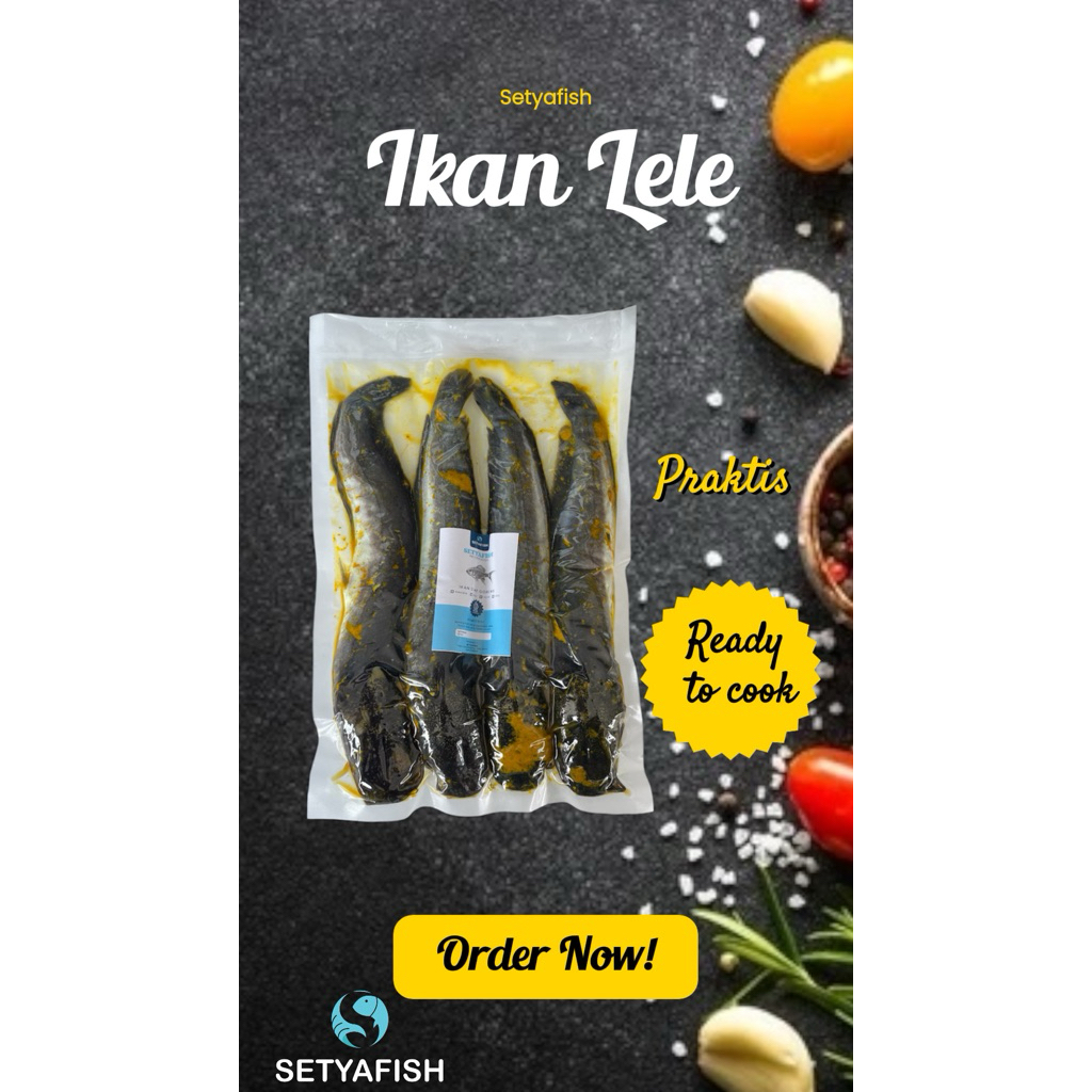 Lele Bumbu Siap Goreng