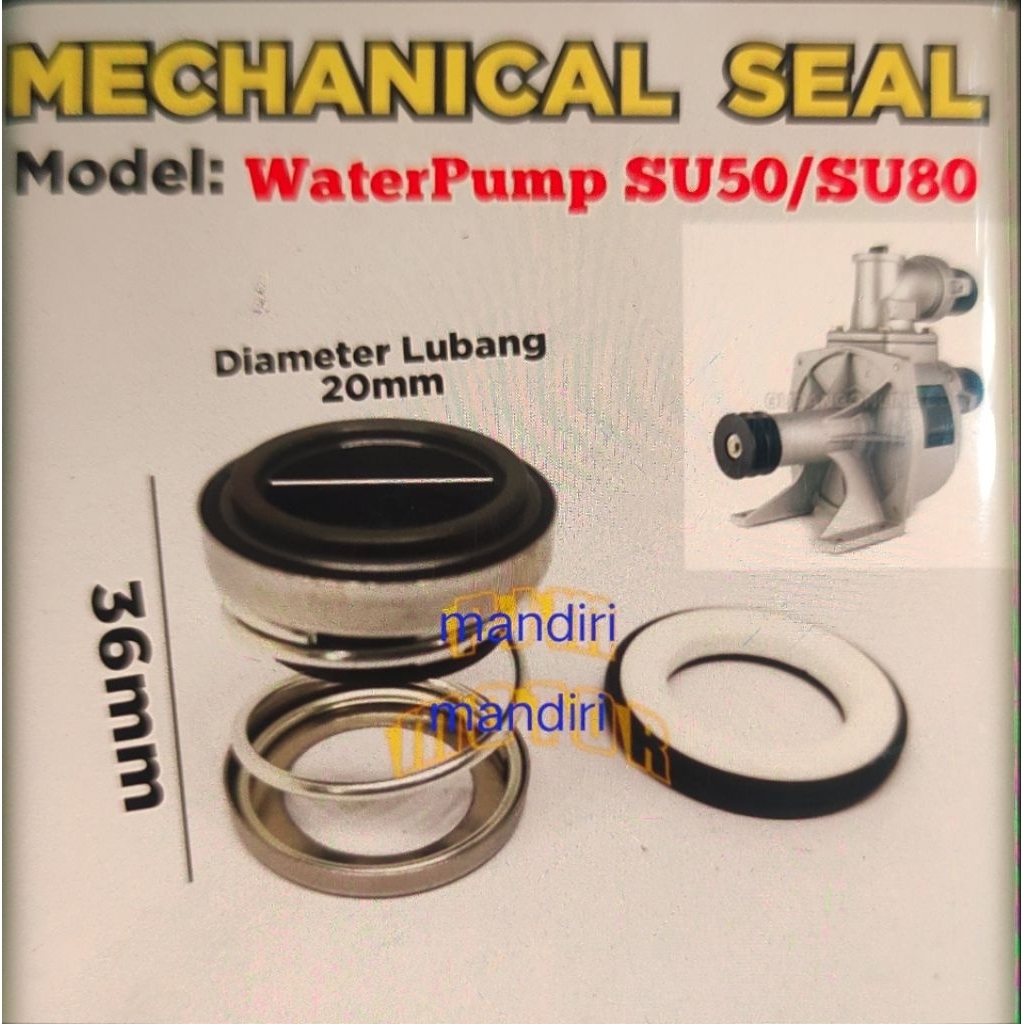 mechanical seal pompa alkon su50 su80
