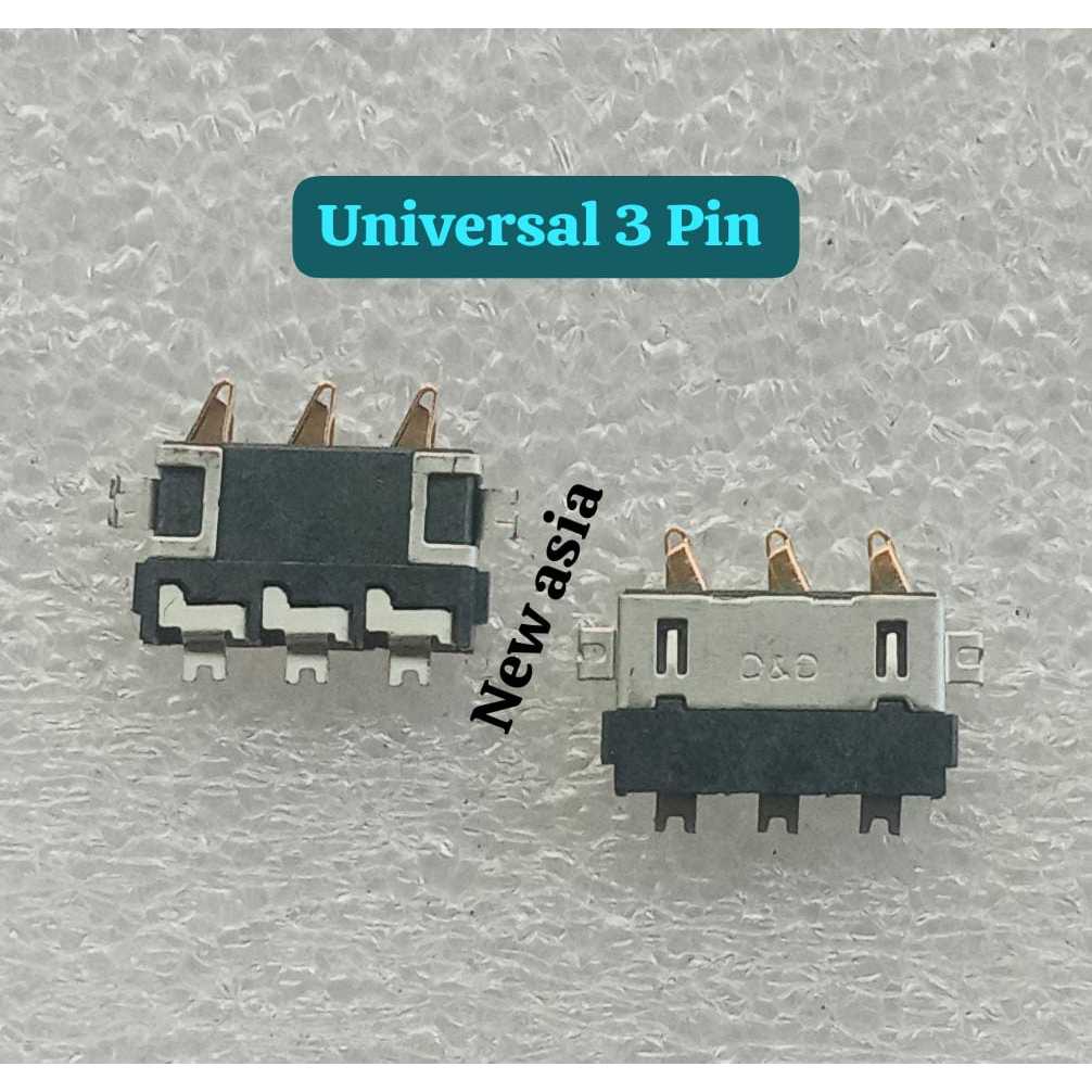 UNIVERSAL 3 PIN CONNECTOR BATERAI KONEKTOR BATERE