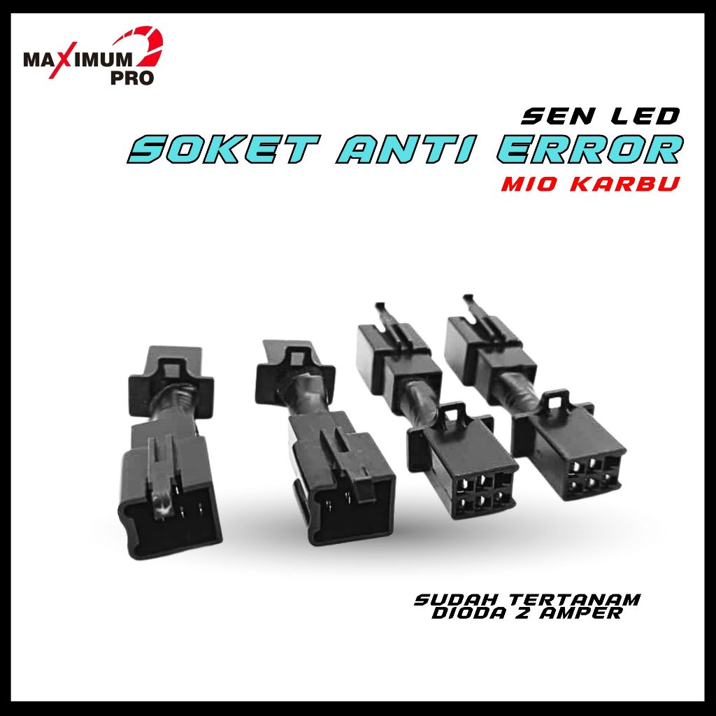 SOKET ANTI ERROR SEIN MIO KARBU SOCKET LAMPU LED YAMAHA MIO KARBURATOR JUPITER Z