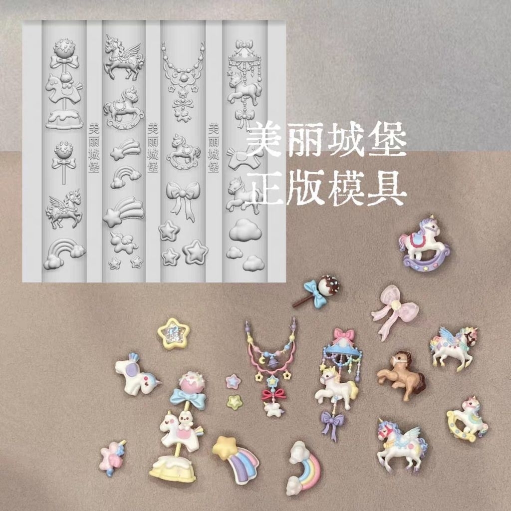 mold christmas natal / crytal animal / ribbon / alphabet heart / phoenix / alice wonderland / bunga 