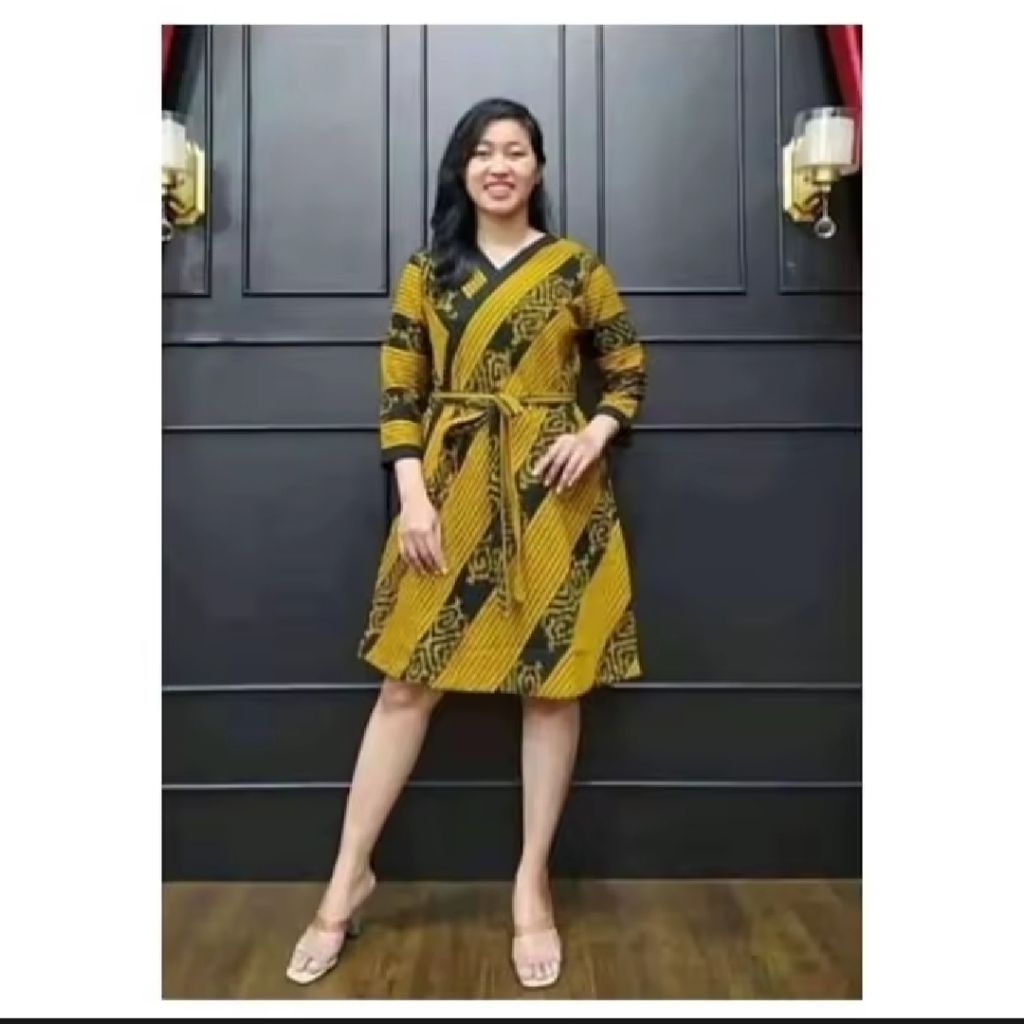 BAJU DRESS WANITA - Batik Kondangan