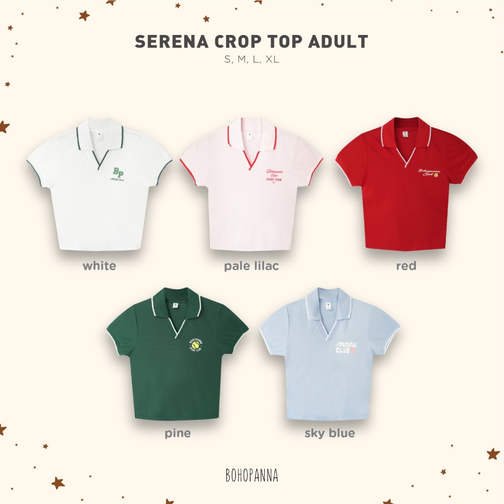 BOHOPANNA - SERENA TENNIS TOP ADULT - Baju Olahraga - Baju Olahraga Dewasa - Baju Olahraga Perempuan