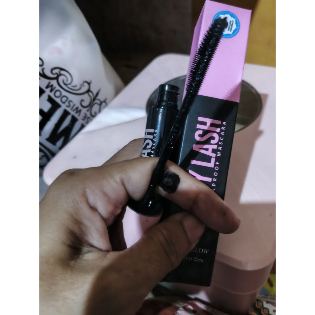 Maskara MS Glow My Lash waterproof tidak gumpal dan tahan lama