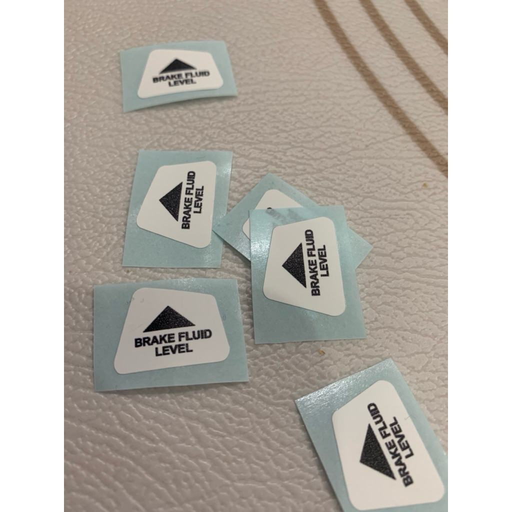 Stiker Detail Master Rem Depan Satria Hiu Satria Lumba