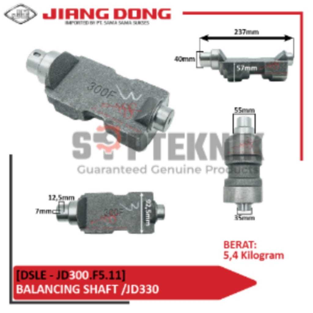 BALANCING SHAFT JD300 JD330 JIANGDONG